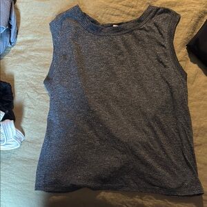 Athletes twist back Sleeveless Top